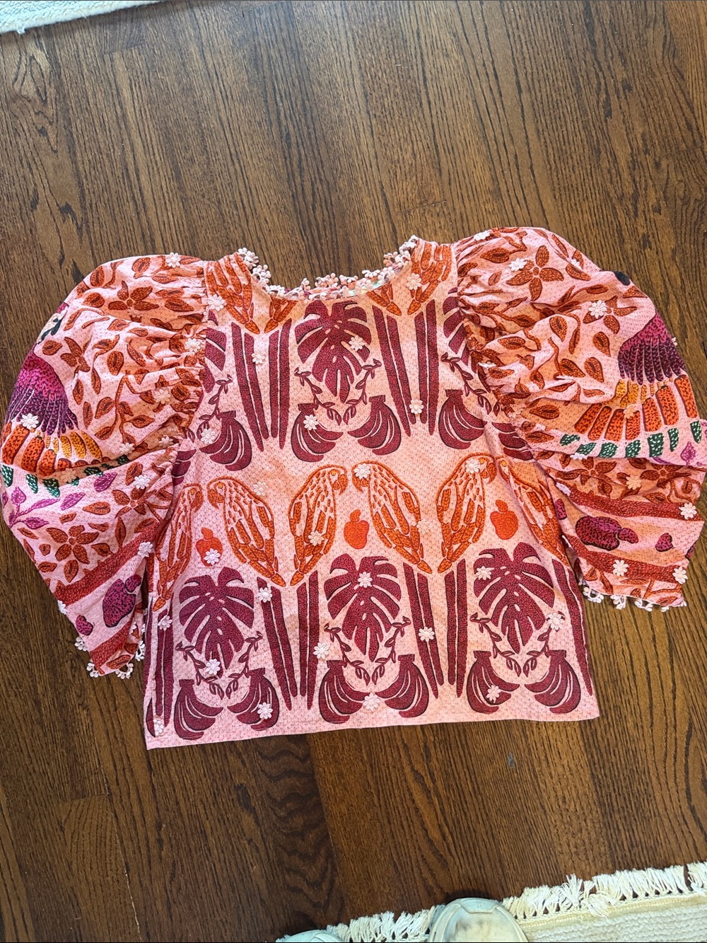 Farm Rio Puff-Sleeve Top - Picture 1 of 3